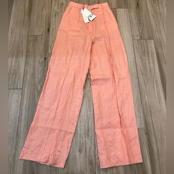 zara linen matching set NWT - Picture 5 of 10